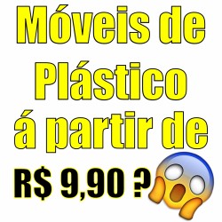 Móveis Plásticos A Partir de R$ 9,90